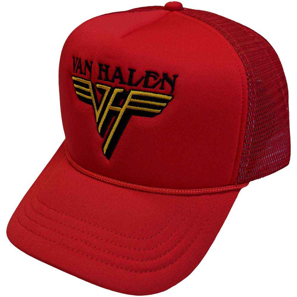 Van Halen Text & Yellow Logo Hat Officially Licensed