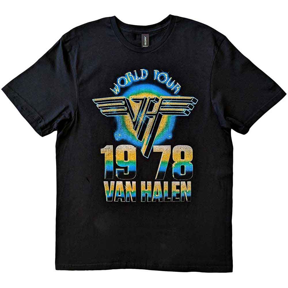 Van Halen World Tour '78 Mens T Shirt Officially Licensed