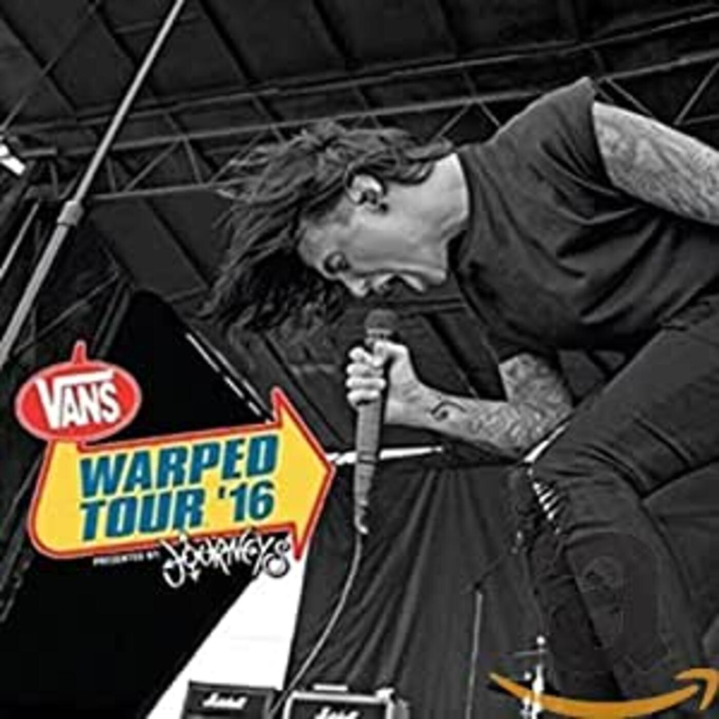 2016 Warped Tour Compilation Music CD