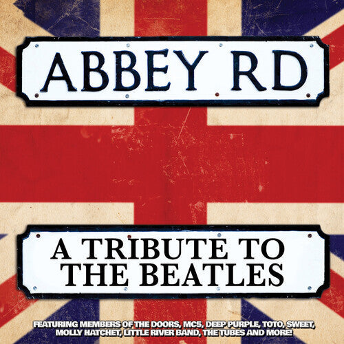 Various Artists - Abbey Road: A Tribute to the Beatles (Limited Edition, Red Marble Colored Vinyl) Vinyl Record