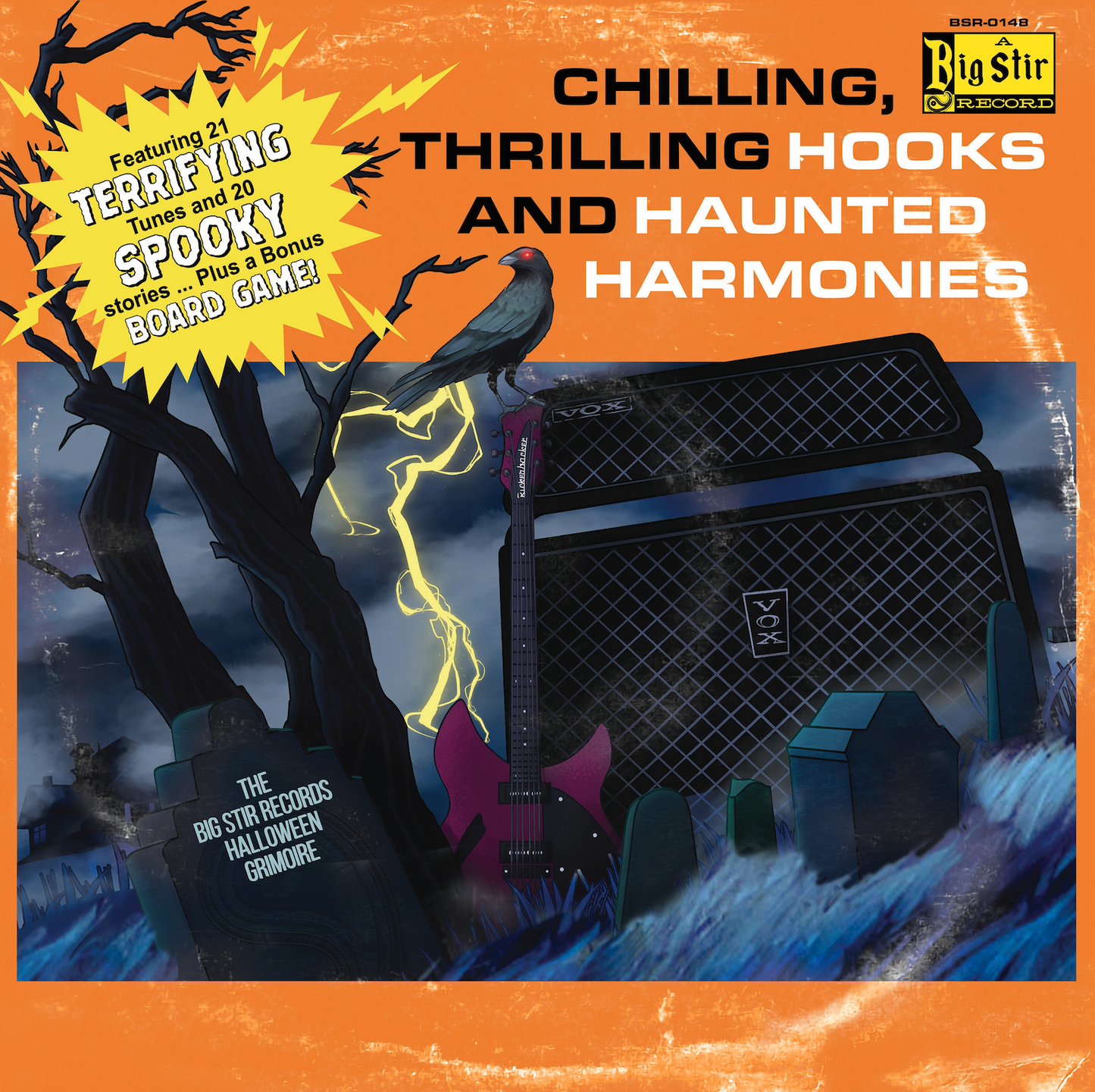 CHILLING, THRILLING HOOKS AND HAUNTED HARMONIES: THE BIG STIR RECORDS HALLOWEEN GRIMOIRE Music CD