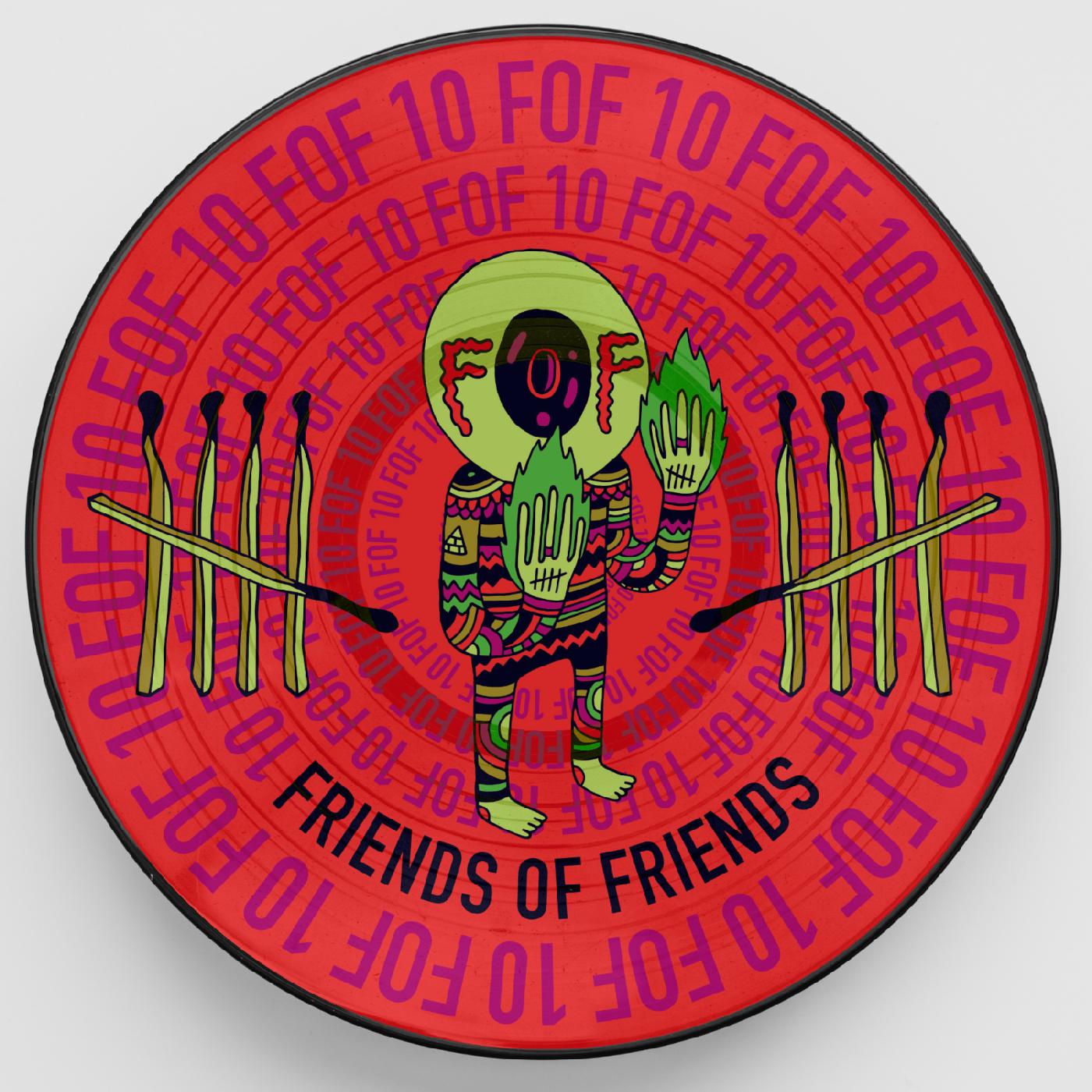 Various Artists - Friends of Friends at 10 (PICTURE DISC) Vinyl Record