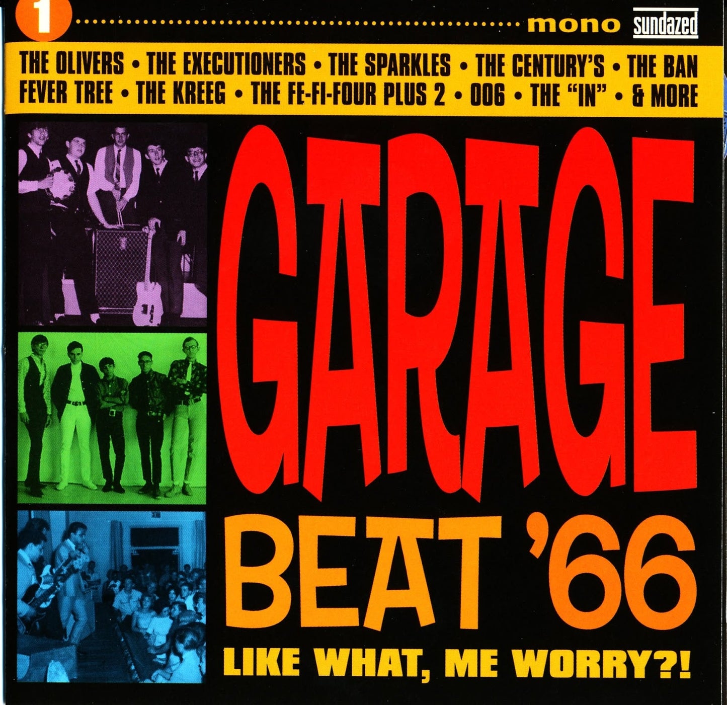 Garage Beat '66 Vol. 1: Like What, Me Worry Music CD