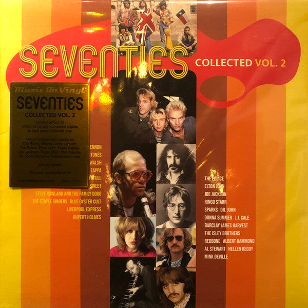 Various Seventies Collected Vol. 2 Universal Music, Music On Vinyl 2xLP, Comp, Ltd, Num, Lig Vinyl Record
