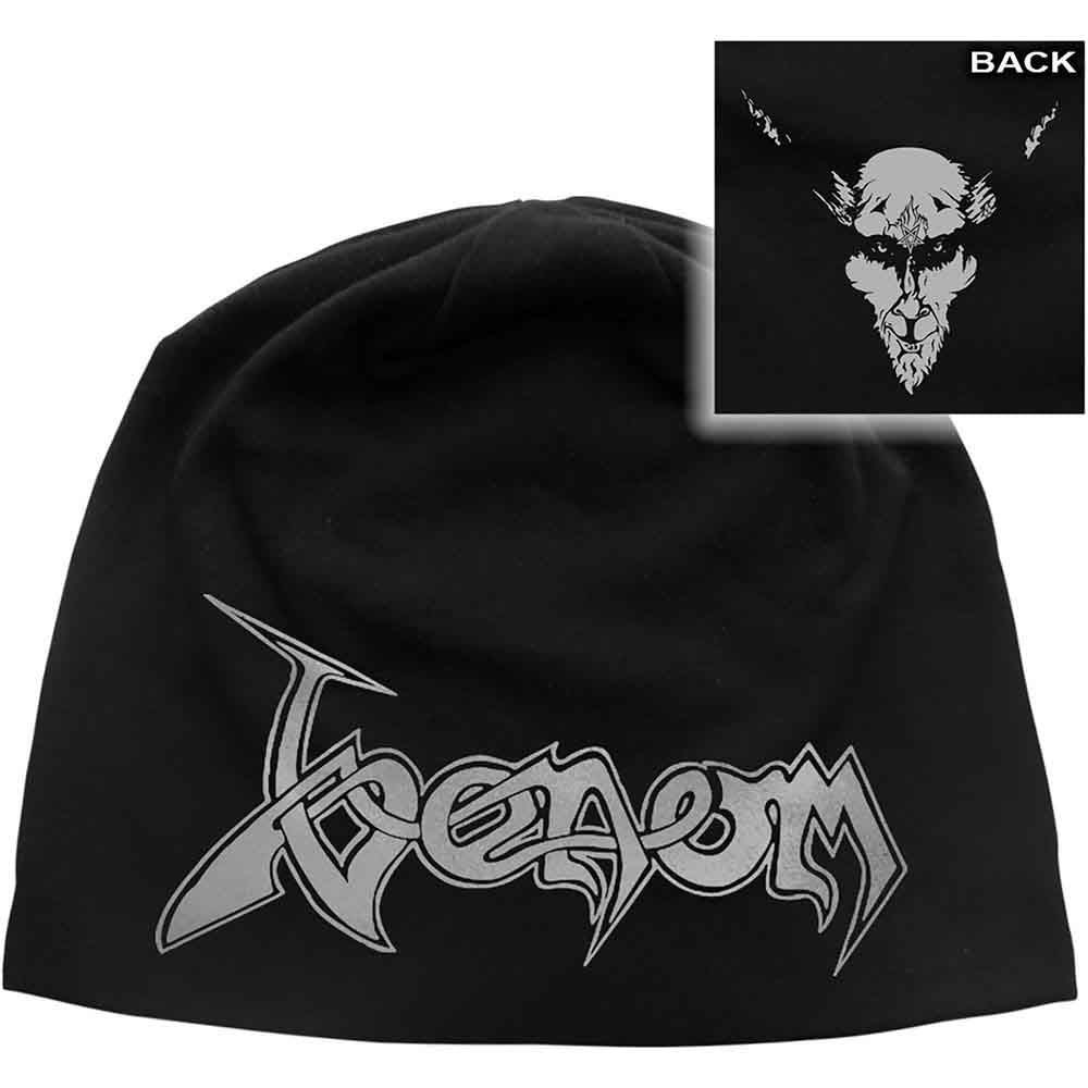 Venom Black Metal Beanie Hat Officially Licensed
