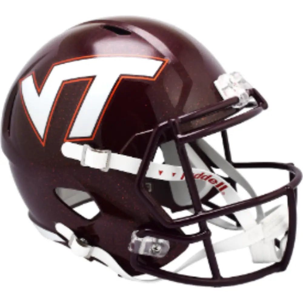 Virginia Tech Hokies Full Size NCAA Replica Speed Football Helmet- NCAA