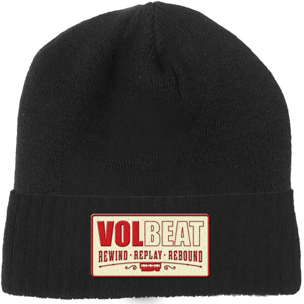 Volbeat Rewind, Replay, Rebound Beanie Hat Officially Licensed