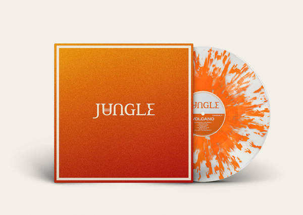 Jungle - Volcano (IEX Orange Splatter) Vinyl Record