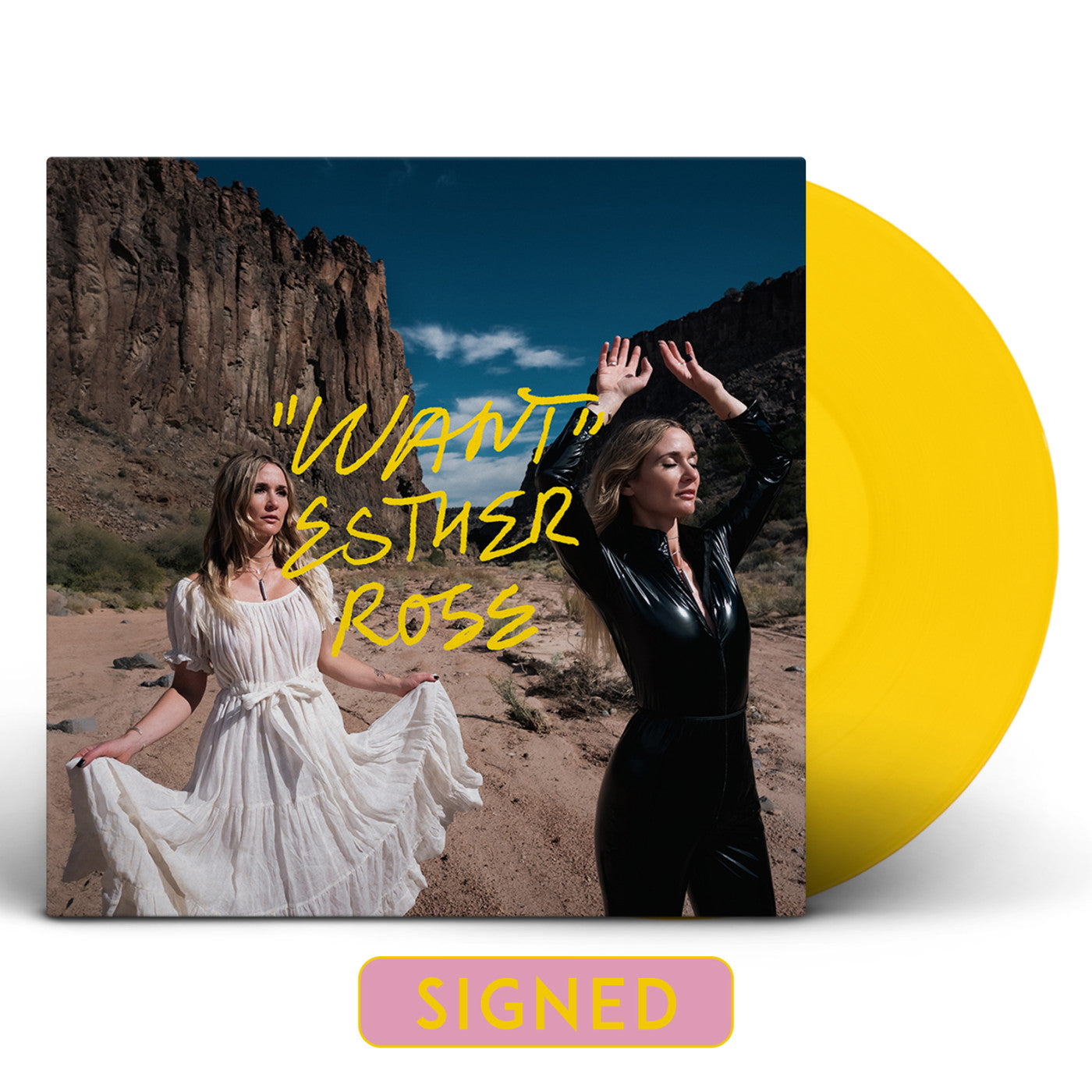 Want (IEX Yellow) Vinyl Record