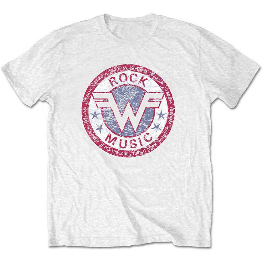 Weezer Rock Music Mens T Shirt Officially Licensed