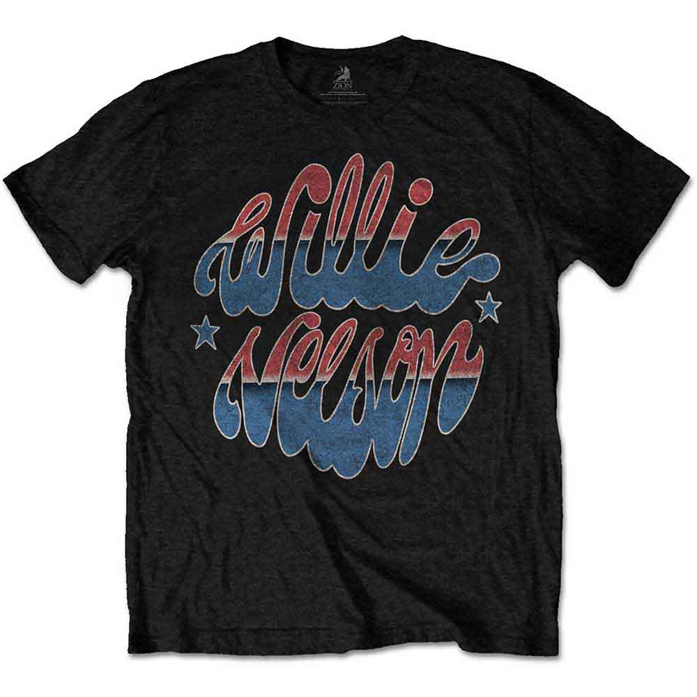 Willie Nelson Americana Mens T Shirt Officially Licensed