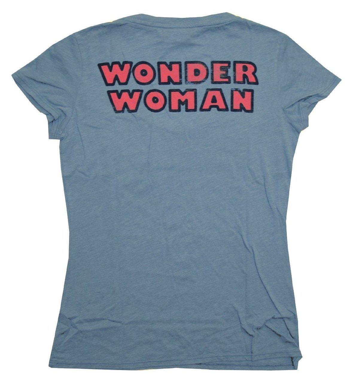 Wonder Woman The Skipper Logo Scoop Neck T-shirt