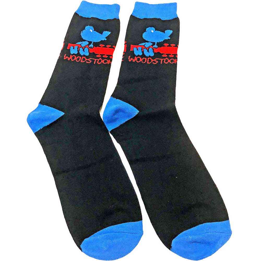 Woodstock Logo Socks Officially Licensed