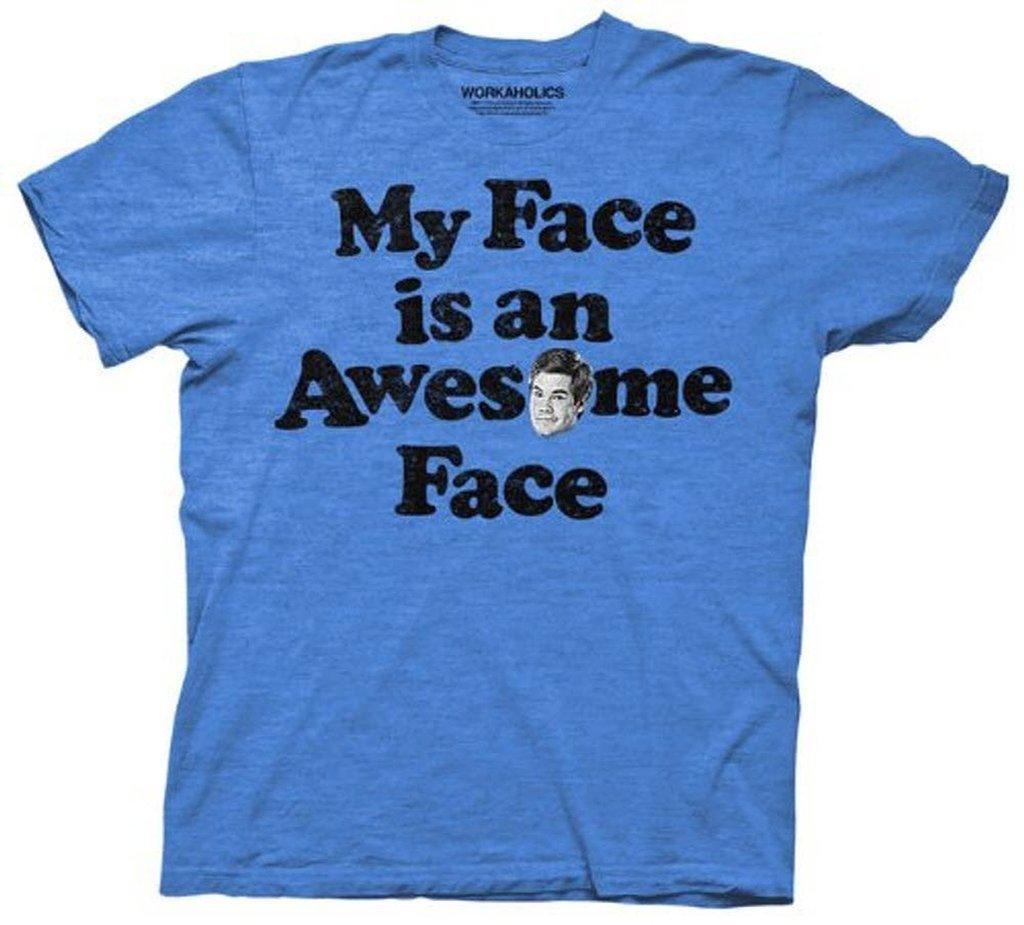 Workaholics Adam My Face is an Awesome Face T-Shirt