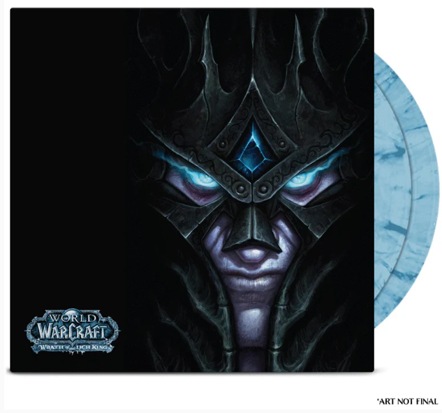 World of Warcraft: Wrath of the Lich King (2LP Blue Splatter) Vinyl Record