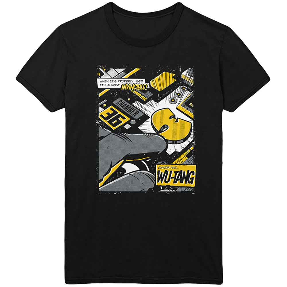 Wu-tang Clan Invincible Mens T Shirt Officially Licensed