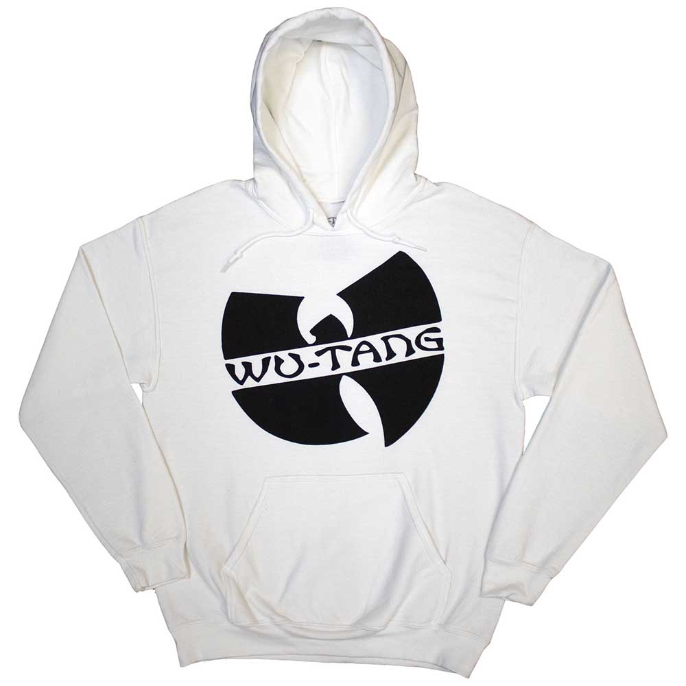 Wu-tang Clan Slanted Logo Mono Hoodie Sweatshirt Officially Licensed