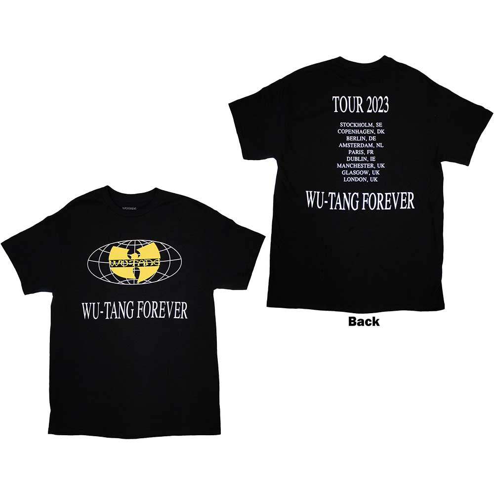 Wu-tang Clan Tour '23 Wu-Tang Forever Mens T Shirt Officially Licensed