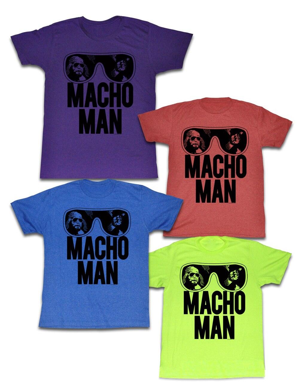 WWE Old School Macho Man Glasses T-Shirt