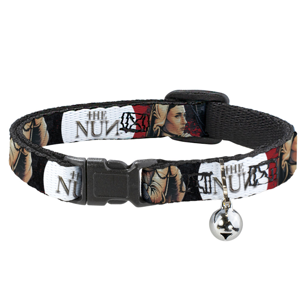 The Nun Sister Irene Poses Collage Cat Collar