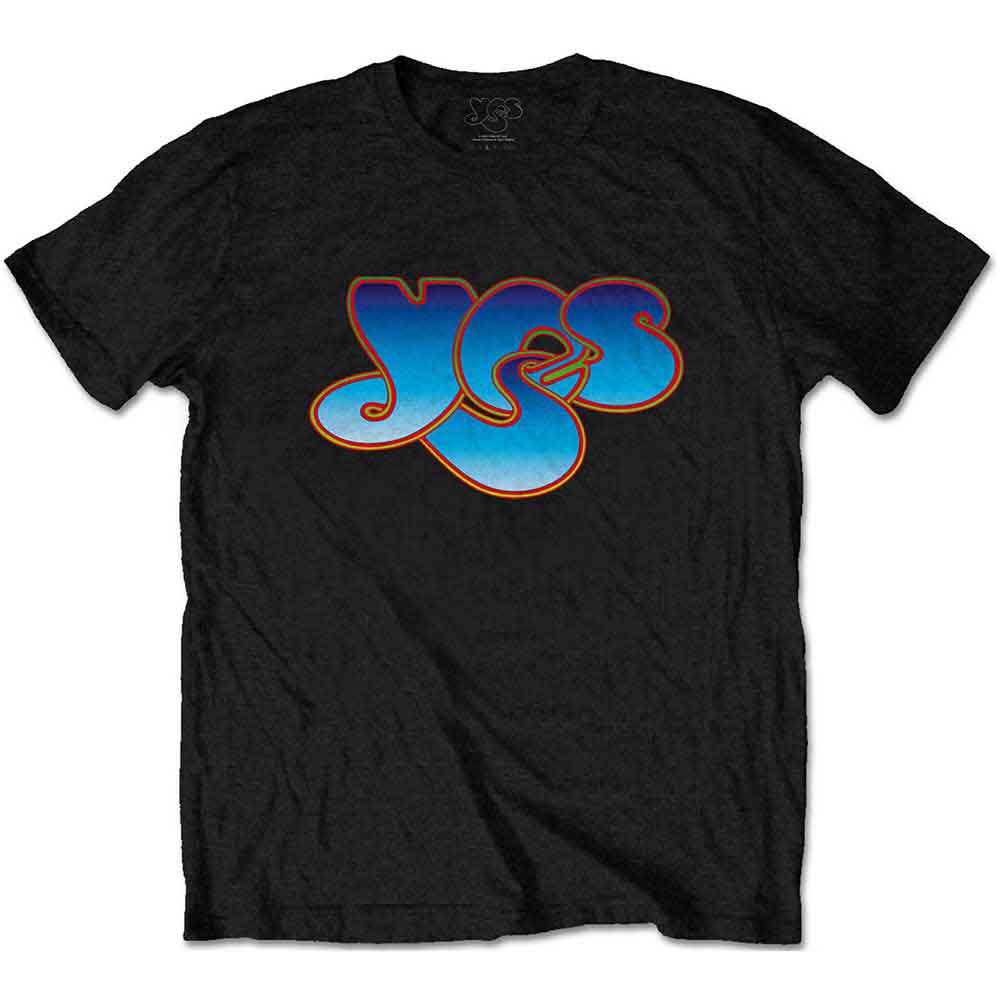 Yes Classic Blue Logo Mens T Shirt Officially Licensed