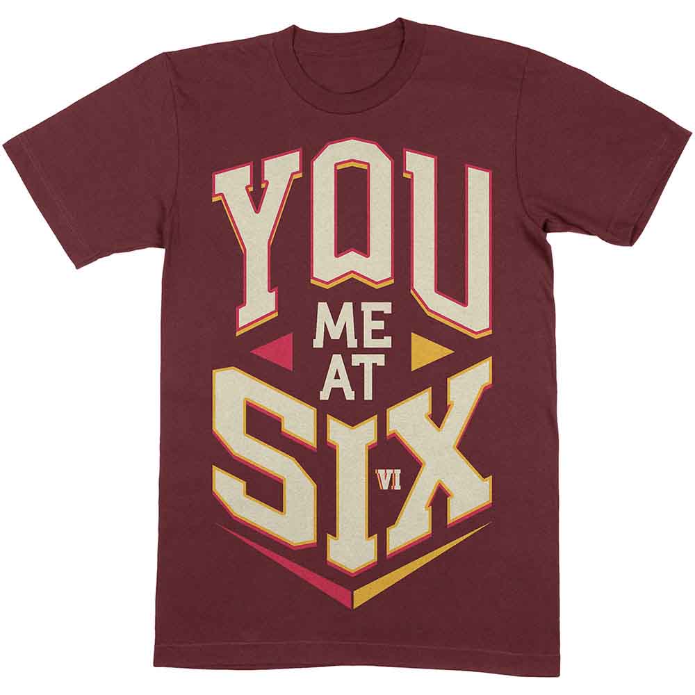 You Me At Six Cube Mens T Shirt Officially Licensed
