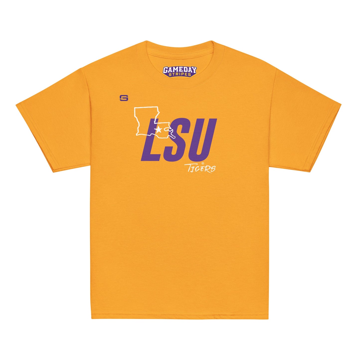 LSU Football State T-Shirt - Youth