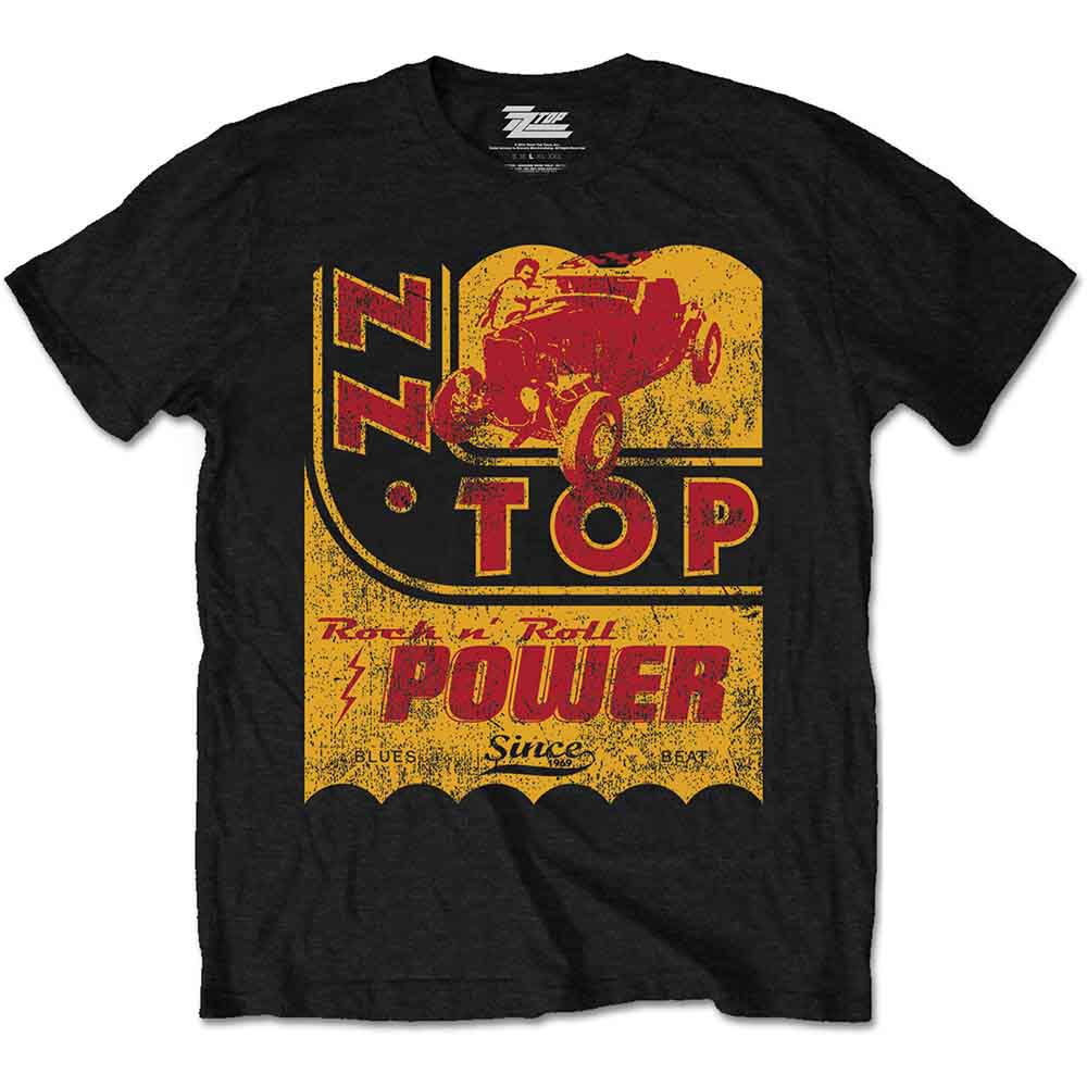 ZZ Top Speed Oil Mens T Shirt Officially Licensed