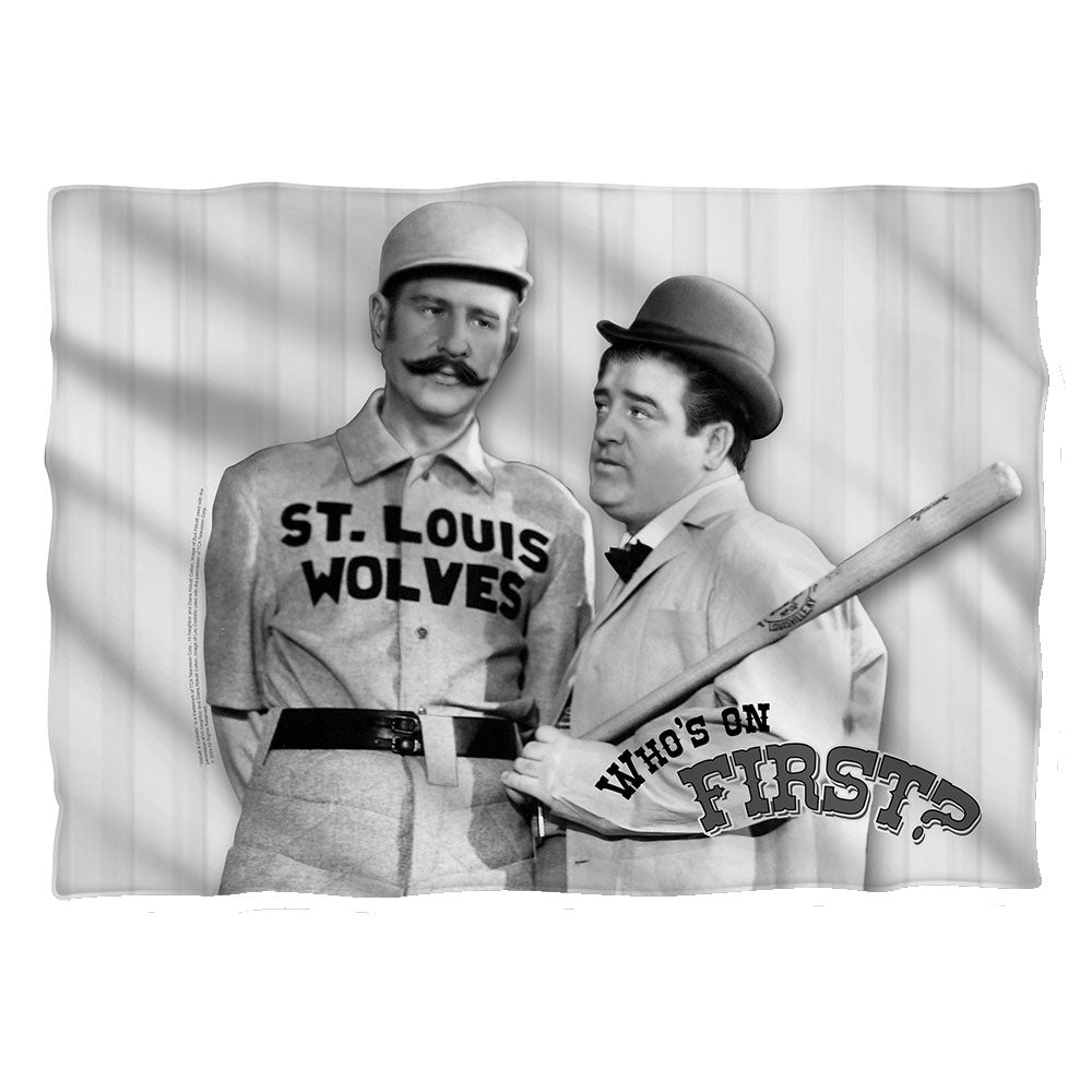 Abbot And Costellos First Pillow Case Officially Licensed