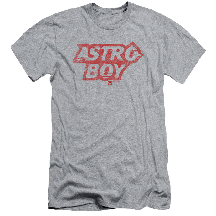 Astro Boy Logo Slim Fit Mens T Shirt Athletic Heather