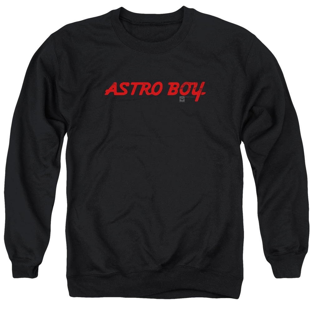 Astro Boy Classic Logo Mens Crewneck Sweatshirt Black