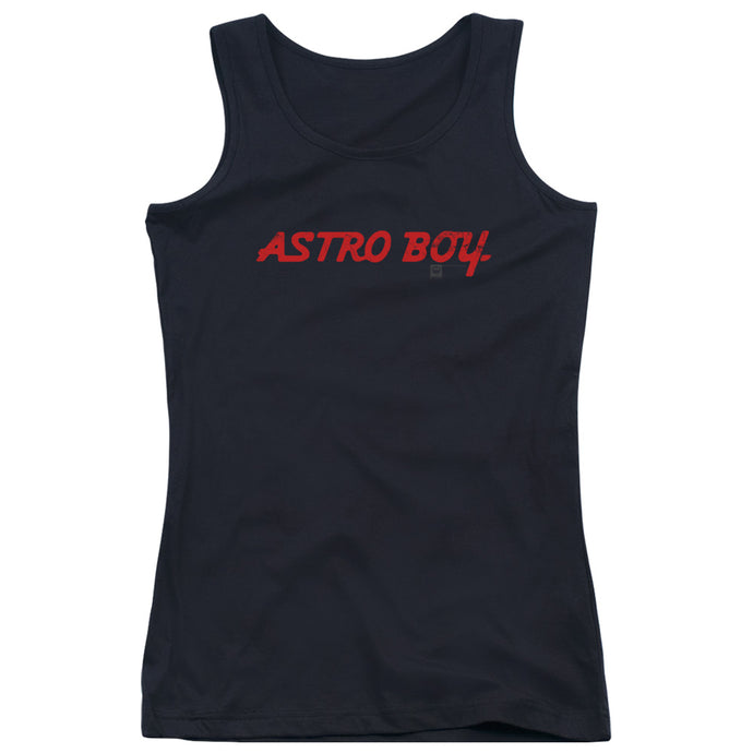 Astro Boy Classic Logo Womens Tank Top Shirt Black