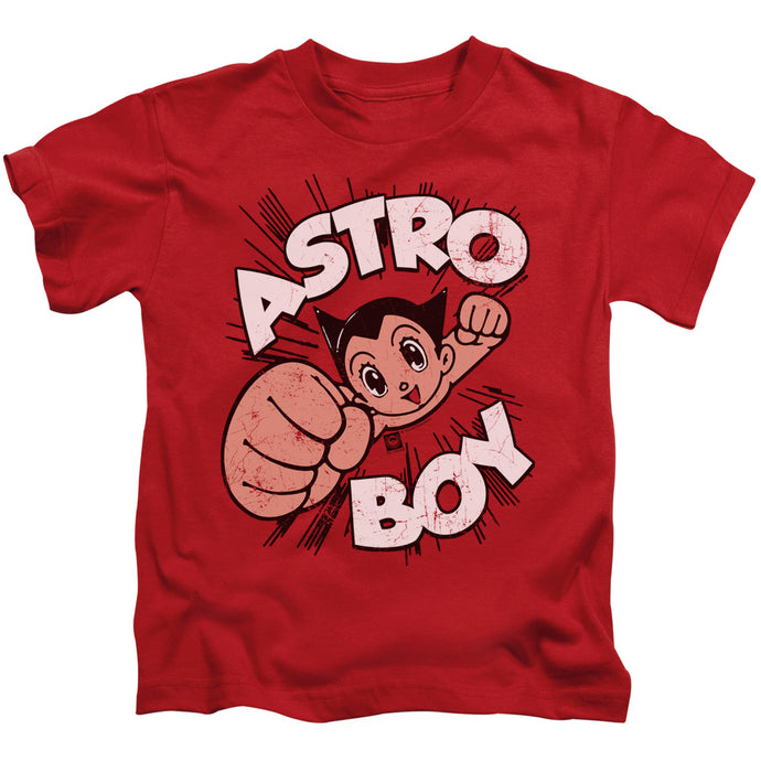 Astro Boy Flying Juvenile Kids Youth T Shirt Red