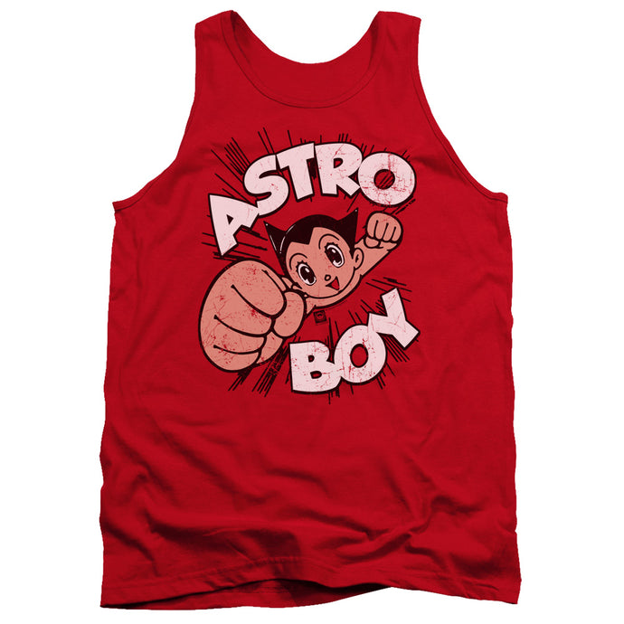 Astro Boy Flying Mens Tank Top Shirt Red