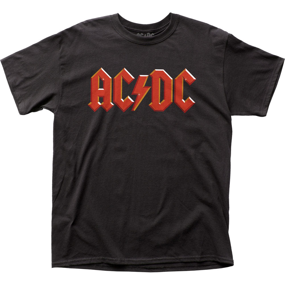 AC/DC Logo Mens T Shirt Black