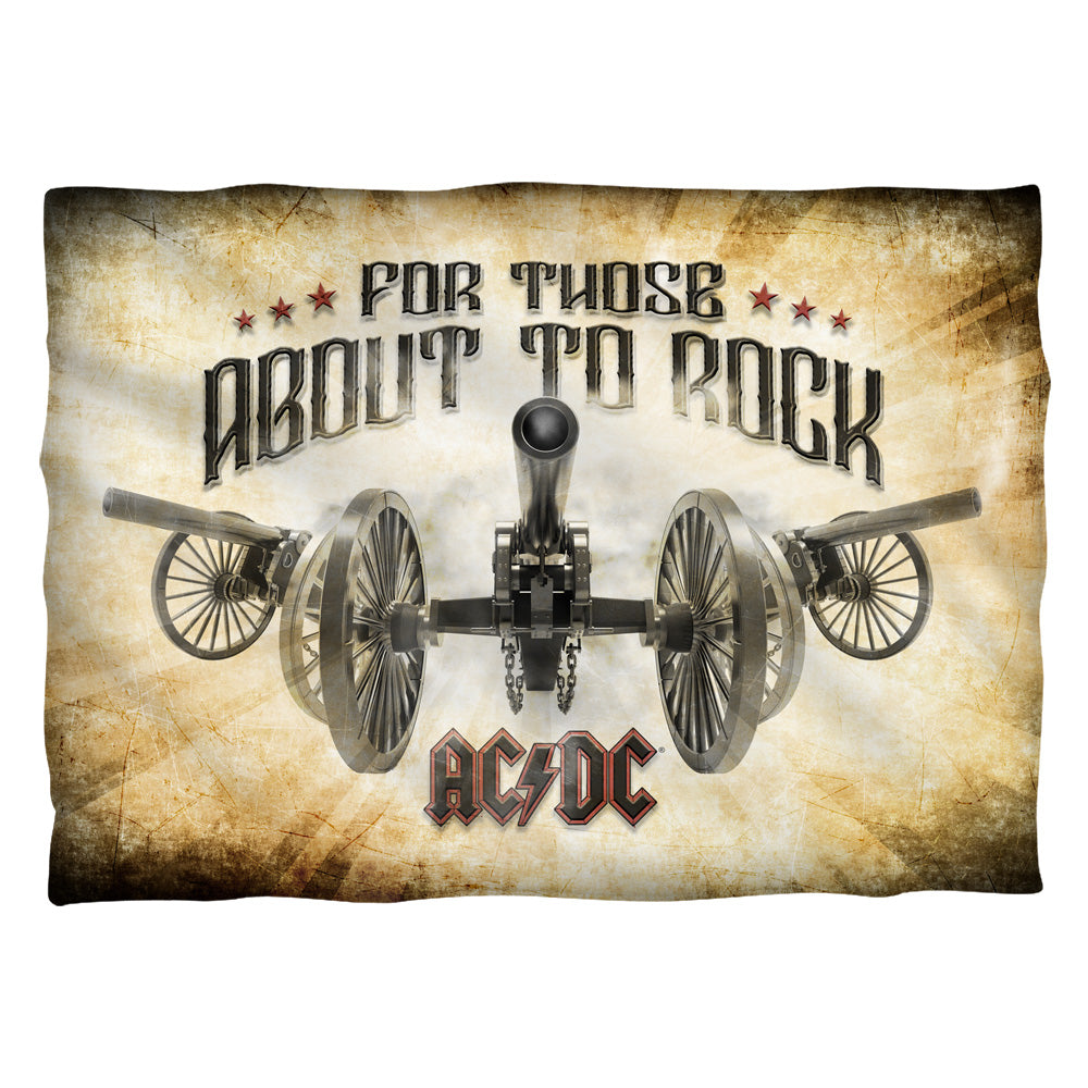 AC/DC For Those About To Rock Bang Pillow Case Officially Licensed