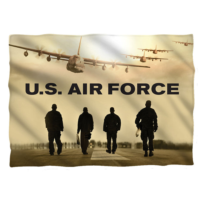 United States US Air Force Long Walk Pillow Case