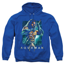 Load image into Gallery viewer, Aquaman Movie Trident Mens Hoodie Black