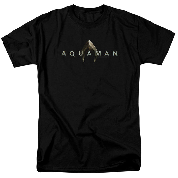 Aquaman Movie Logo Mens T Shirt Black