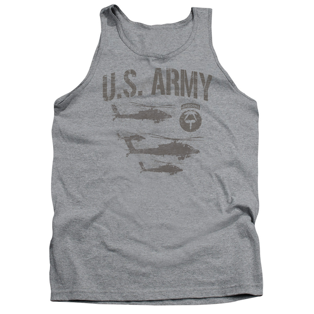 Army Airborne Mens Tank Top Shirt Athletic Heather Officially Licensed