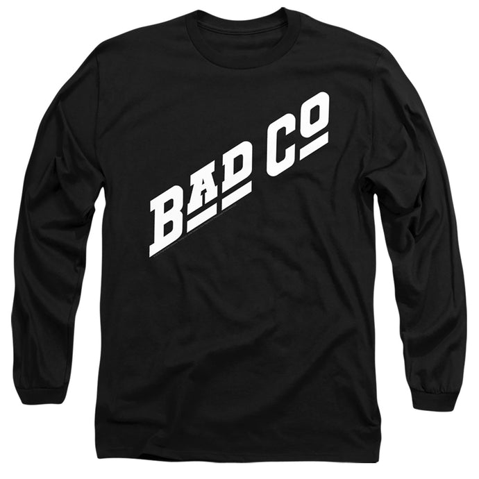 Bad Company Bad Co Logo Mens Long Sleeve Shirt Black