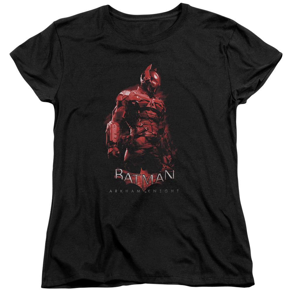 Batman Arkham Knight Knight Womens T Shirt Black