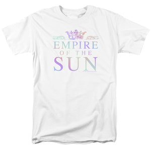 Empire Of The Sun Rainbow Logo Mens T Shirt White