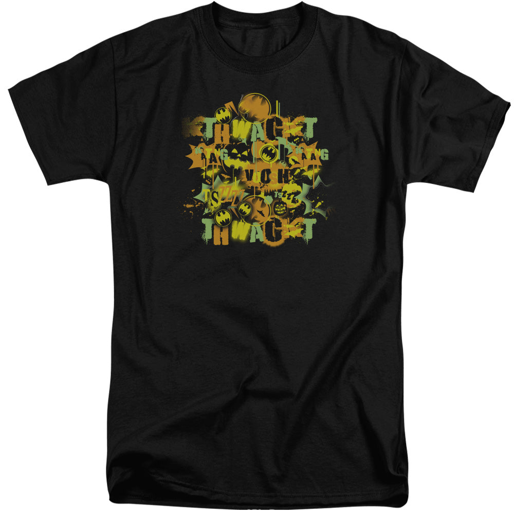 Batman Halloween Knight Sounds Mens Tall T Shirt Black