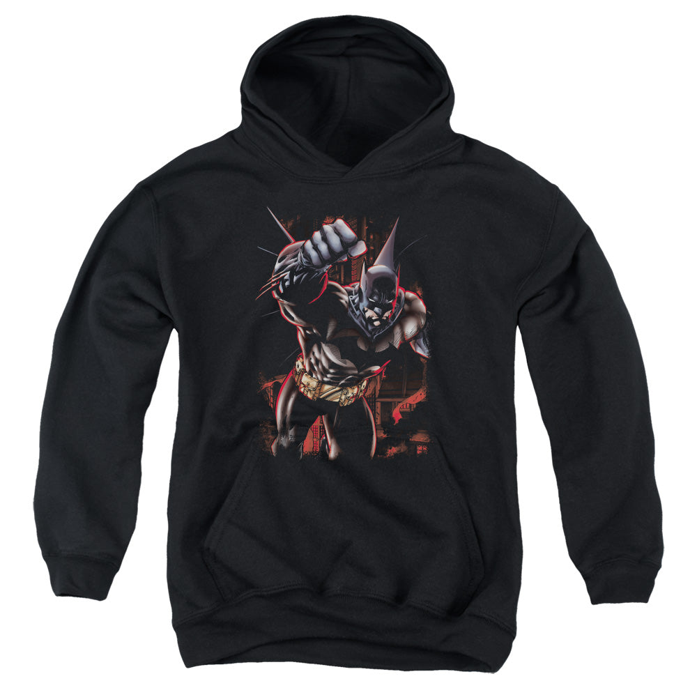Batman Crimson Knight Kids Youth Hoodie Black