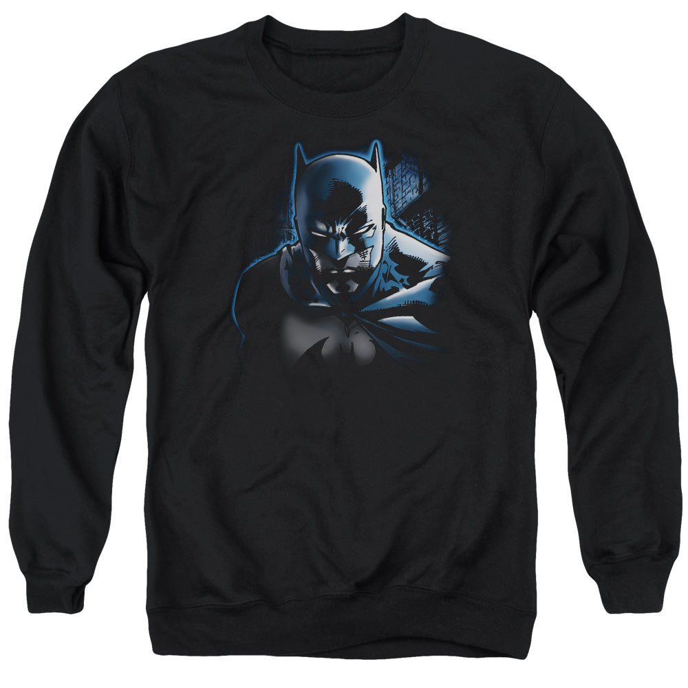 Batman Don't Mess With The Bat Mens Crewneck Sweatshirt Black