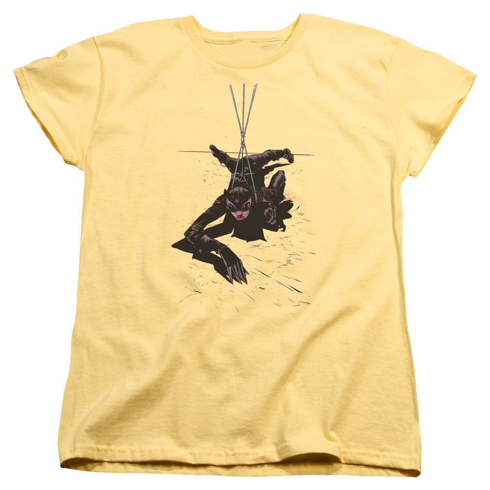 Batman Catwoman Rope Womens T Shirt Banana