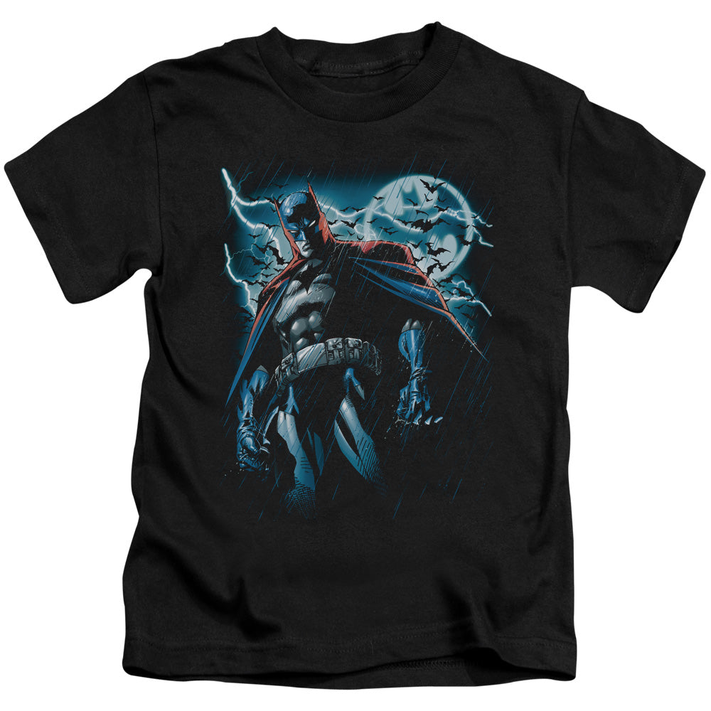 Batman Stormy Knight Juvenile Kids Youth T Shirt Black