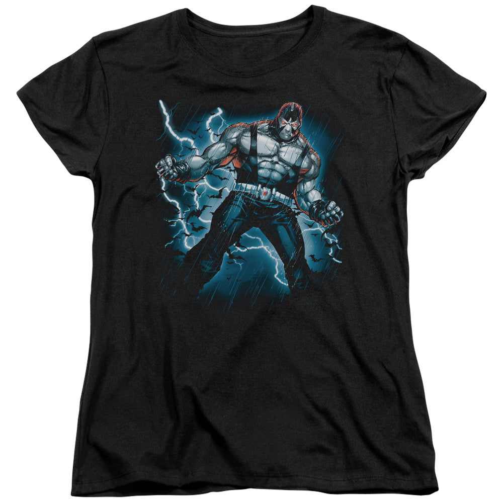 Batman Stormy Bane Womens T Shirt Black