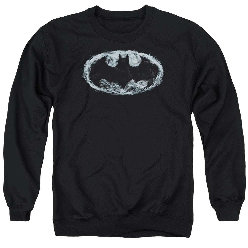 Batman Oke Signal Mens Crewneck Sweatshirt Black